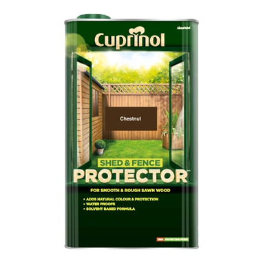 Cuprinol Shed and Fence Protector CHESTNUT 5 Litre - ONE CLICK SUPPLIES