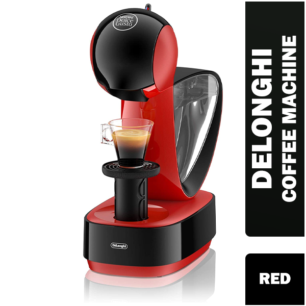 Delonghi Dolce Gusto Infinissima Red Coffee Machine - ONE CLICK SUPPLIES