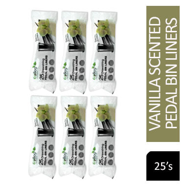 Ecobag Pedal Bin Liners Vanilla 30 Litre Pack 25's - ONE CLICK SUPPLIES