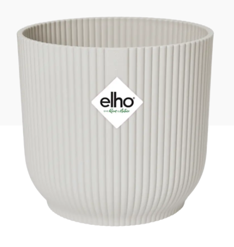 Elho Vibes Fold Display Pot 14cm SILKY WHITE - ONE CLICK SUPPLIES