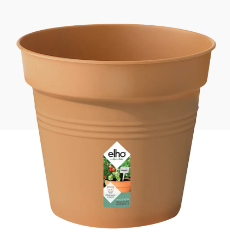 Elho Green Basics Grow Pot 19cm TERRACOTTA - ONE CLICK SUPPLIES