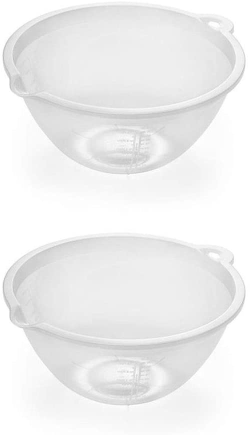 Addis Large Clear Mixing Bowl 4 Litre {Tiwn Pack} - ONE CLICK SUPPLIES