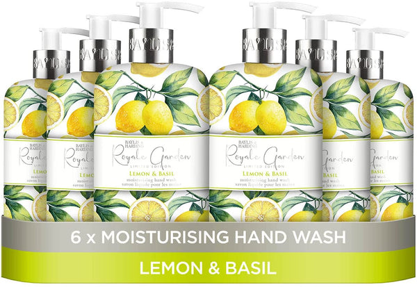 Baylis & Harding Lemon & Basil Hand Wash 500ml - ONE CLICK SUPPLIES