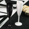 Belgravia Black Plastic Champagne Flutes Pack 6’s (3320) - ONE CLICK SUPPLIES