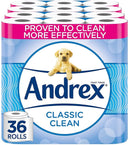 Andrex Classic White Toilet Roll NEW 3D Wave Texture , 9 Pack. - ONE CLICK SUPPLIES