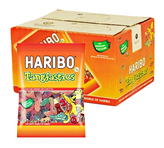 Haribo Tangfastics Sweets Bag 160g - ONE CLICK SUPPLIES