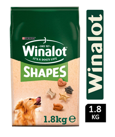 Winalot Dog Treats Shapes Dog Biscuits 1.8kg - ONE CLICK SUPPLIES