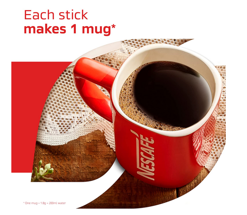 Nescafe Decaffeinated One Cup Sticks Coffee Sachets (Pack of 200) - ONE CLICK SUPPLIES