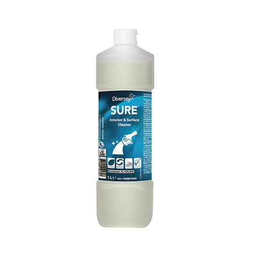 SURE by Diversey SURE Interior & Surface Cleaner 1 Litre - ONE CLICK SUPPLIES
