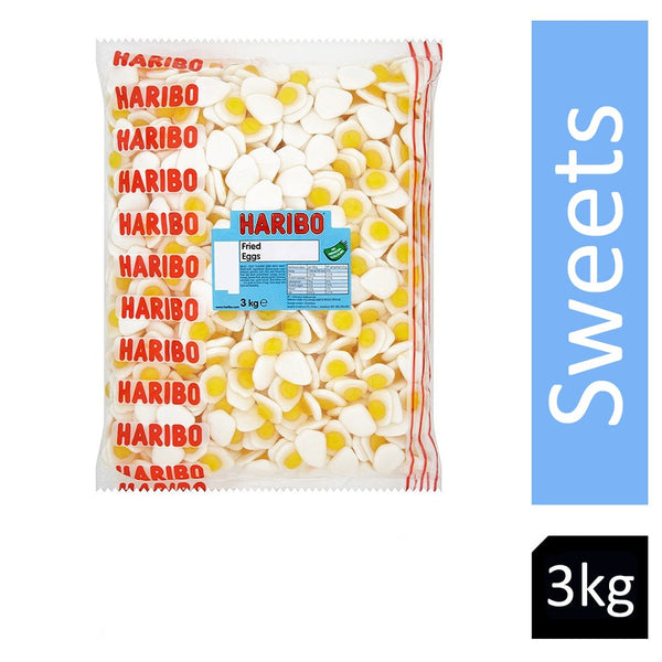 Haribo Fried Eggs Sweets Bag 3kg - ONE CLICK SUPPLIES