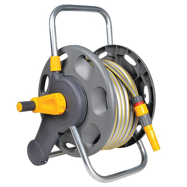 Hozelock 2in1 Assembled Reel & 25 Hose (2431) - ONE CLICK SUPPLIES