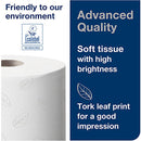 Tork 472193 T9 SmartOne Mini Toilet Roll 2-Ply 620 Sheets (Pack of 12)