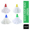 Janit-X Big White Mop Head Green (10 Mop Pack) - ONE CLICK SUPPLIES