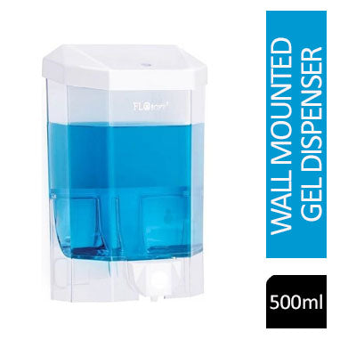 Janit-X Wall Mounted Hand Sanitiser Gel or Soap Dispenser 500ml - Universal - ONE CLICK SUPPLIES