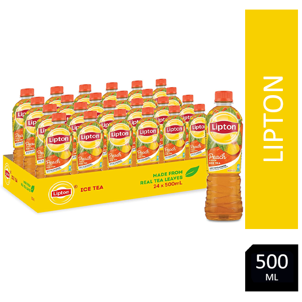 Lipton Ice Tea Peach 500ml (Pack of 24)