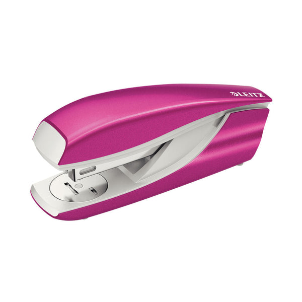 Leitz NeXXt WOW Metal Office Stapler Pink Metallic 55021023 - ONE CLICK SUPPLIES