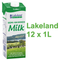 Lakeland Semi Skimmed Milk 12x1litre - ONE CLICK SUPPLIES