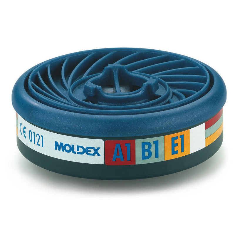 Moldex 9300 A1B1E1 gas and vapour cartridges filter  (Pair) - ONE CLICK SUPPLIES