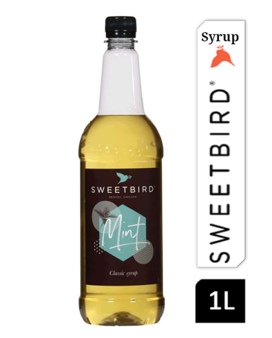 Sweetbird Mint Coffee Syrup 1litre (Plastic) - ONE CLICK SUPPLIES