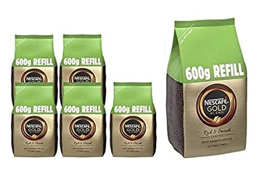 Nescafe Gold Blend 600g Refill (Makes approx 333 cups) - ONE CLICK SUPPLIES