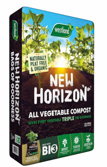 New Horizon All Vegetable Compost 50 Litre - ONE CLICK SUPPLIES