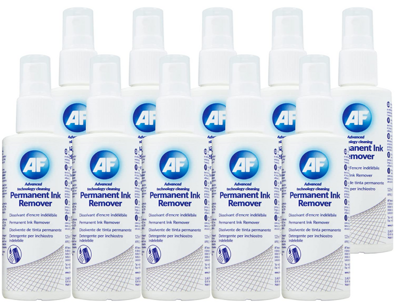 AF Permanent Ink Remover 125ml Pump Spray - ONE CLICK SUPPLIES