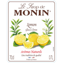 Monin Lemon Cocktail Syrup 700ml (Glass Bottle) Discounted Pump Offer