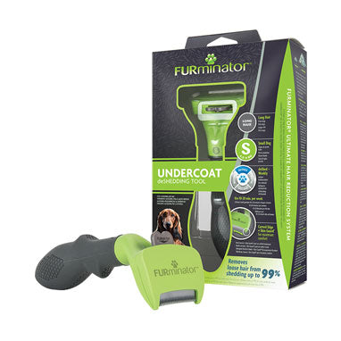 FURminator Undercoat Deshedding Tool Long Hair For Small Dogs - ONE CLICK SUPPLIES