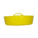 Red Gorilla {Tubtrug} Yellow Shallow Tub Large 35 Litre - ONE CLICK SUPPLIES