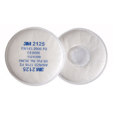 3M 2125 P2R Particulate Filters (Pair) - ONE CLICK SUPPLIES