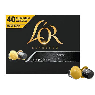 L'Or Onyx 40's (Nespresso Compatible Coffee Pods) - ONE CLICK SUPPLIES