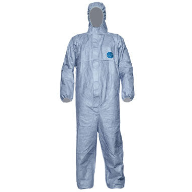 Tyvek 500 Xpert Blue Hooded Coverall (All Sizes) - ONE CLICK SUPPLIES