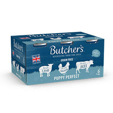 Butcher's Puppy Perfect Dog Food Tins {6-24 x 400g} - ONE CLICK SUPPLIES