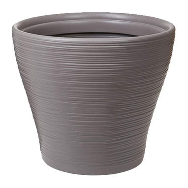 Hereford Taupe 33cm Short Planter - ONE CLICK SUPPLIES