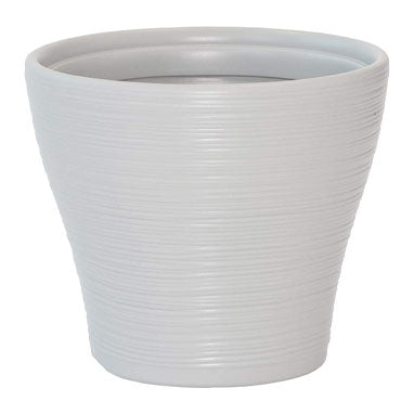 Hereford 33cm Short Cool Grey Planter - ONE CLICK SUPPLIES