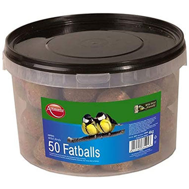 Ambassador Wild Bird Fat Balls 50 Pack - ONE CLICK SUPPLIES