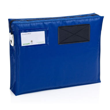 Versapak Medium Gusset Mailing Pouch 406x305x75mm BLUE (ZG2) - ONE CLICK SUPPLIES