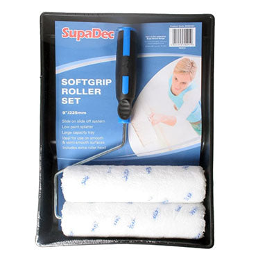 SupaDec Softgrip Roller Set 9inch - ONE CLICK SUPPLIES