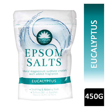 Elysium Spa Epsom Salts Eucalyptus 450g - ONE CLICK SUPPLIES