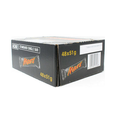 Mars Bars 51g, Pack of 48 - 100513 - ONE CLICK SUPPLIES