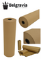 Belgravia  Imitation Kraft Paper Rolls - 90gsm - 600mm x 200m - ONE CLICK SUPPLIES