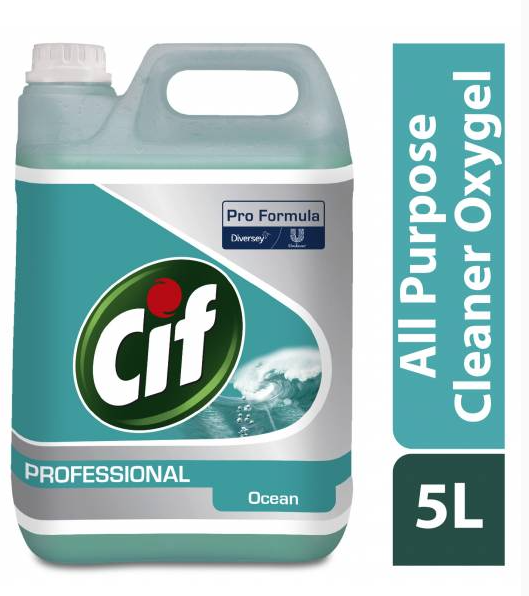 CIF Oxy-Gel Ocean (All-Purpose Cleaner) 5 Litre - ONE CLICK SUPPLIES