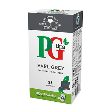PG Tips Earl Grey Envelope Tea Bags (Pack of 25) 29013701 - ONE CLICK SUPPLIES
