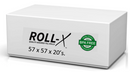 Roll-X Thermal Till Rolls BPA FREE (57x57) - ONE CLICK SUPPLIES