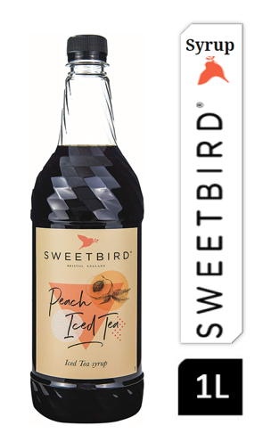 Sweetbird Peach Iced Tea Syrup 1litre (Plastic) - ONE CLICK SUPPLIES