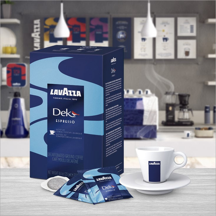 Lavazza Dek Decaf Paper ESE Pods 18s (Pack of 6) - ONE CLICK SUPPLIES