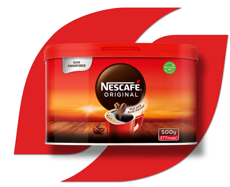 Nescafe Smoother 277 Cup Instant Coffee Granules 500g - ONE CLICK SUPPLIES