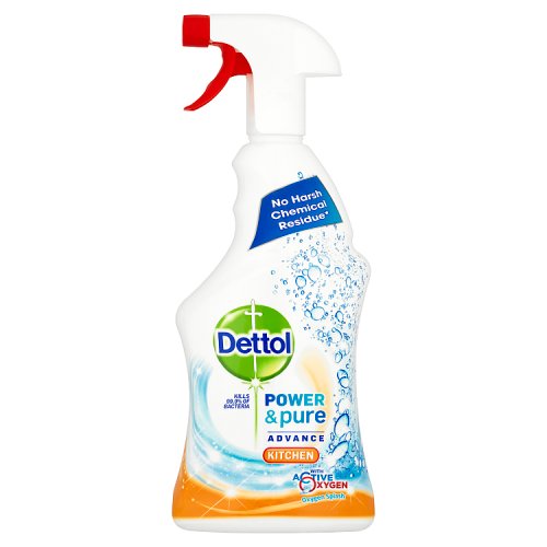 Dettol Power & Pure Advance Kitchen Spray 6 x 750ml {Full Case Offer} - ONE CLICK SUPPLIES