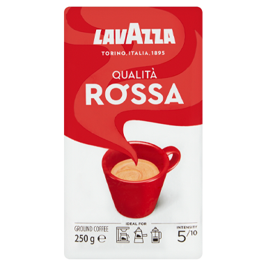 Lavazza Qualita Rossa Ground Coffee 250g - ONE CLICK SUPPLIES