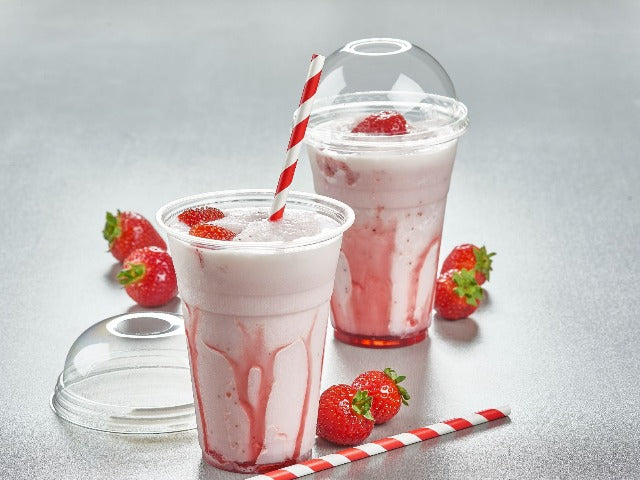 Belgravia Biodegradable Red & White Paper Stripey Straws Pack 500's - ONE CLICK SUPPLIES
